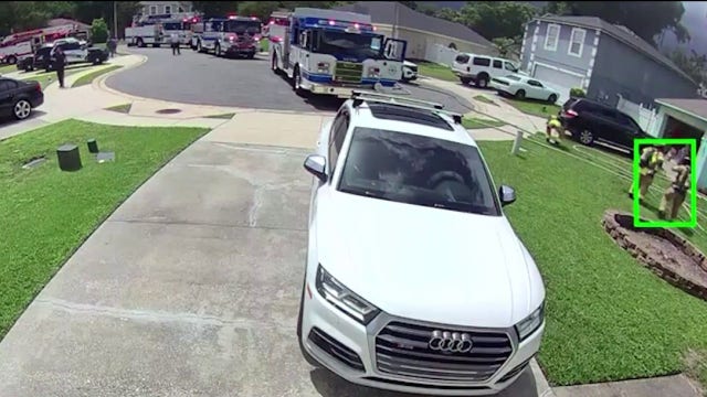 Navy veteran helps rescue girl, dog from DeLand house fire