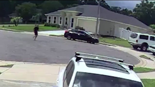 New video: Navy veteran, deputies rescue girl and dog from burning DeLand home