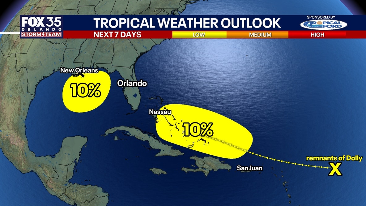 Storms target northern Gulf as Dolly’s remnants approach Puerto Rico, Virgin Islands: Impacts to Florida?