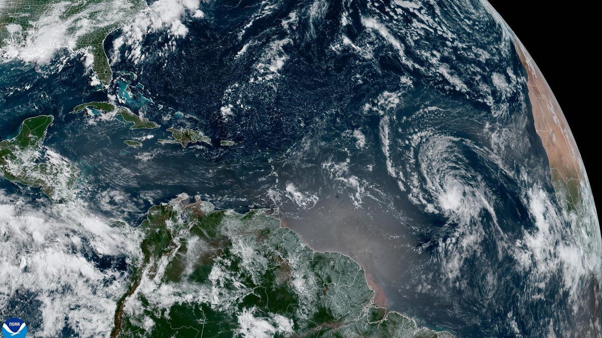 NHC: Tropical Storm Dolly forms in the Atlantic