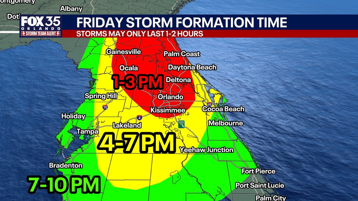 Orlando weather: Heat advisories issued; scattered afternoon storms