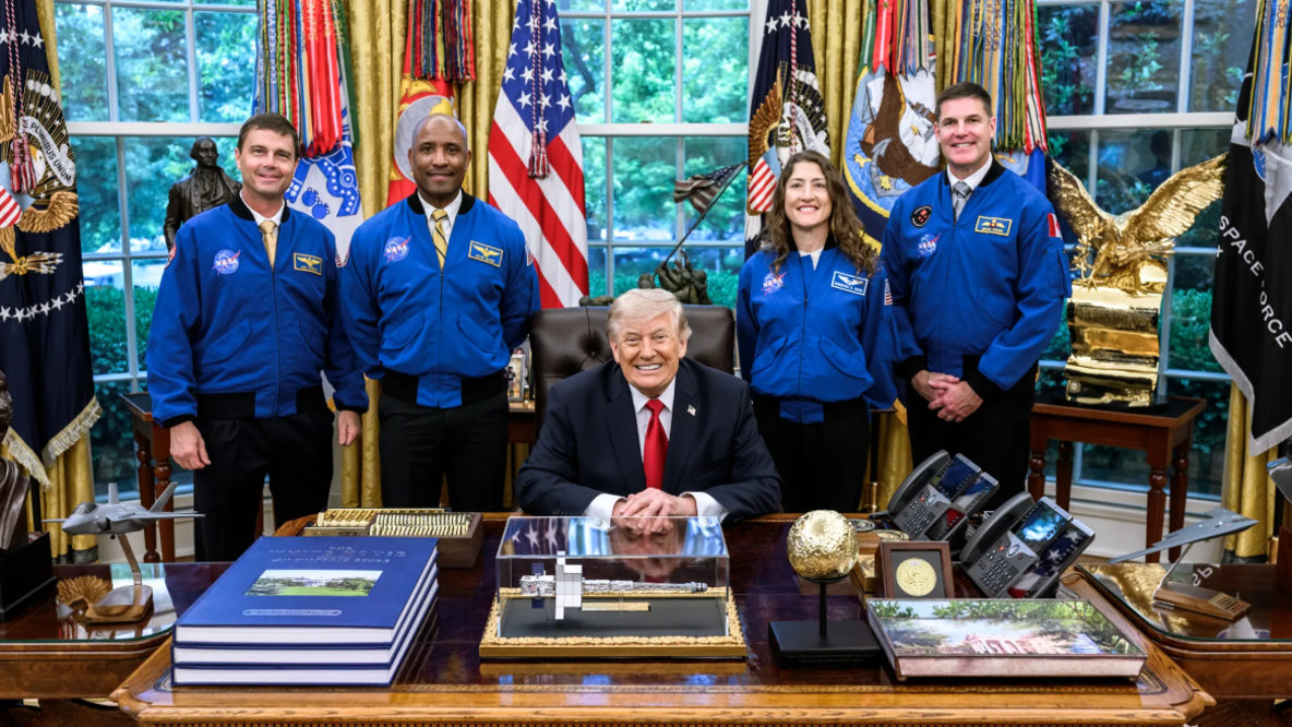 Trump to award Artemis II crew with Congressional Space Medal of Honor