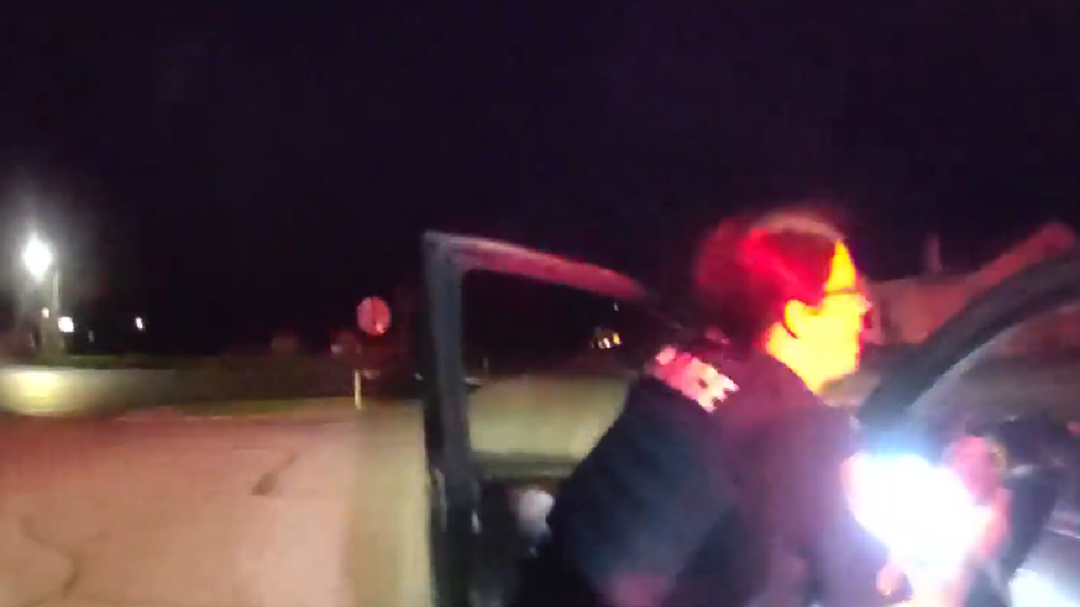 Body Cam: Eustis Police officers dragged by car during traffic stop, authorities say