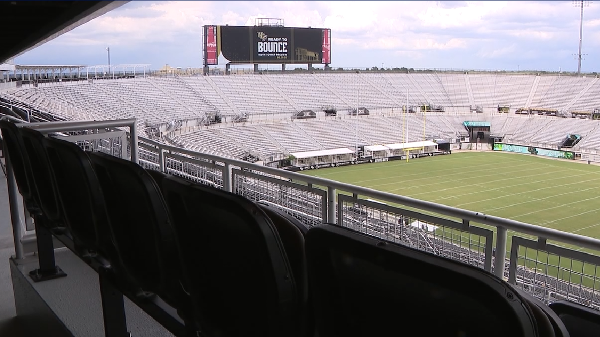 UCF unveils $90M Roth Tower transformation at Bounce House in time for 20th anniversary of on-campus football