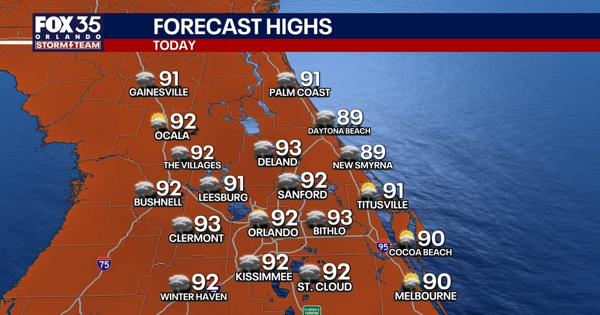 Orlando weather: Storms ramp up this weekend before heat surges