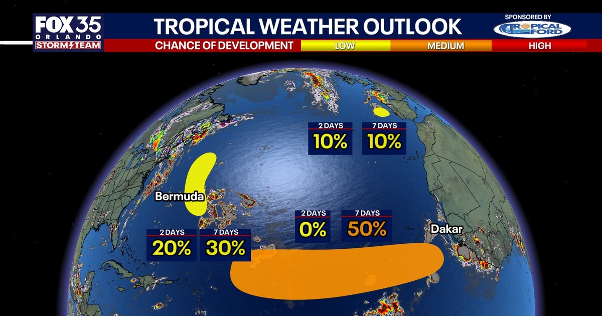 Tracking the Tropics: Chance for development increasing in the Eastern Atlantic
