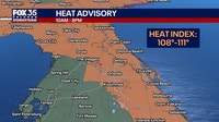 Orlando weather: Heat advisories issued; timeline for afternoon storms
