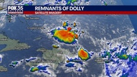 NHC: Tropical Storm Dolly remnants could bring heavy rain to Florida