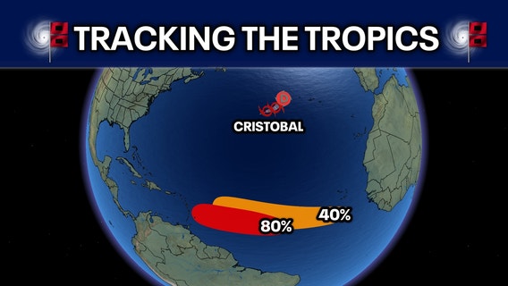 2 Atlantic waves could develop just as Tropical Storm Cristobal weakens: Any threat to Florida?