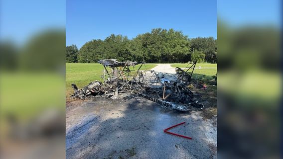 Small plane crashes in Lake County, burns up; 2 onboard, 2 hurt: officials