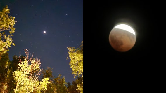 Photos: Partial lunar eclipse in Central Florida