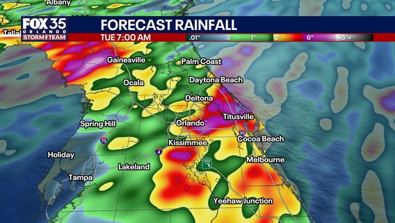 Orlando weather: Rain chances peak Sunday ahead of next week's heat