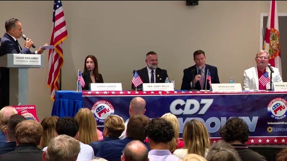 Republican candidates clash in District 7 congressional debate