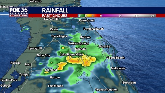 Orlando weather: More showers, thunderstorms this evening