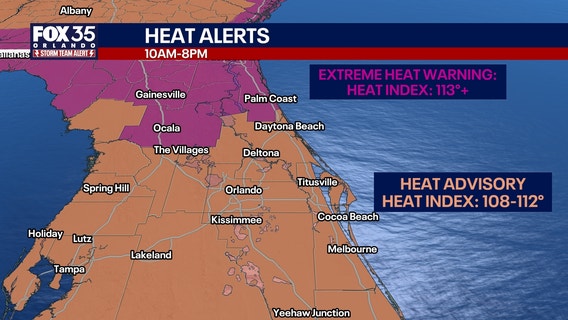 Orlando weather: Extreme heat again for Central Florida as storm chances rise
