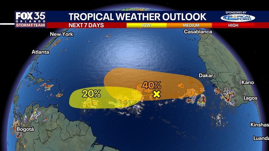 Chances increase for tropical development in the Atlantic