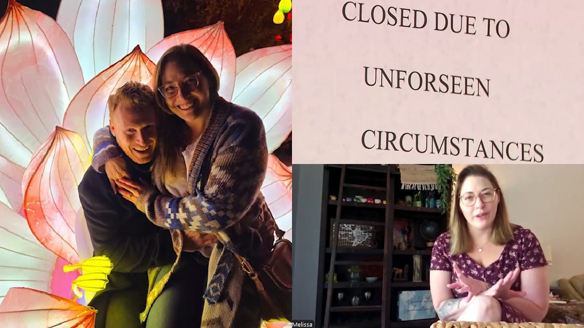 Florida couple's wedding venue shuts down 25 days before wedding