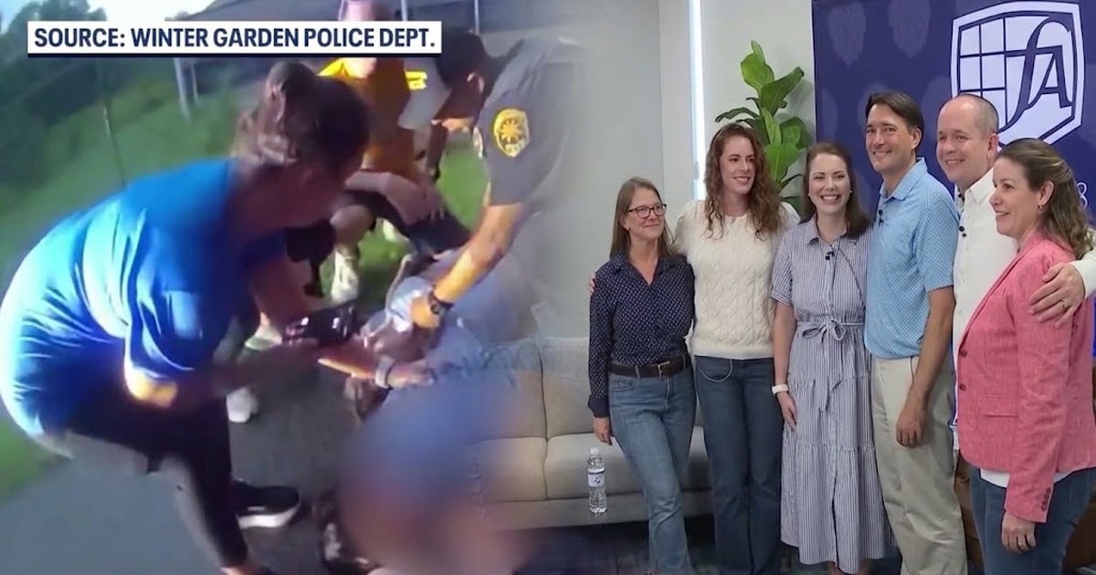 Lightning Strike Survivors Reunite With Rescuers on West Orange Trail