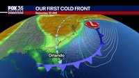 Orlando weather: Front to bring cooler, drier weather to Central Florida