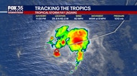 NHC: Fay strengthens into tropical storm again in the Atlantic