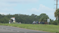 Small plane crashes in Titusville, officials say; road closure in place