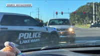 Lake Mary officer uses patrol car to stop runaway truck during medical emergency