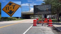 Issuing tickets, restricting traffic under consideration to stop large trucks from hitting Melbourne bridge