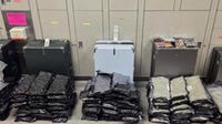More than 200 pounds of marijuana seized in airport drug busts