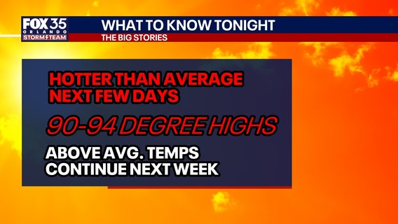 Orlando weather: Daily storms continue as Central Florida nears annual 90-degree milestone