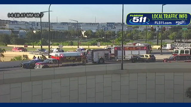 1 dead after vehicle crashes into barrier on I-4: FHP
