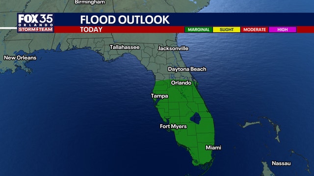 Orlando weather: Heavy rain raises brings some flooding risk across Central Florida