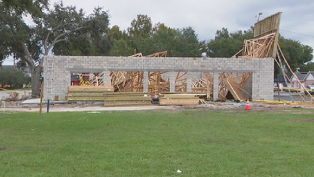 2 workers hurt after roof collapse at Winter Garden construction site