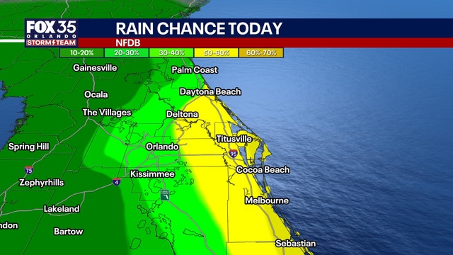 Orlando weather: Rain chances ramp up Friday before weekend storms arrive