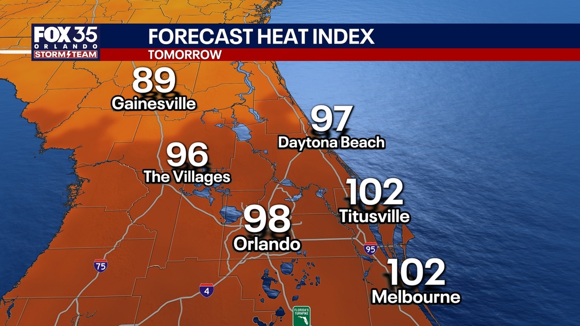Orlando weather: Storm chances rise, heavy rain ahead this week