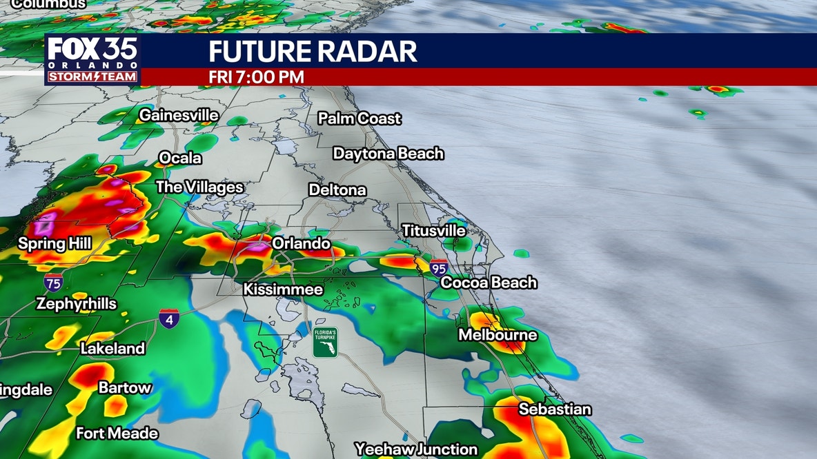 Orlando weather: Rain chances increase across Central Florida this weekend