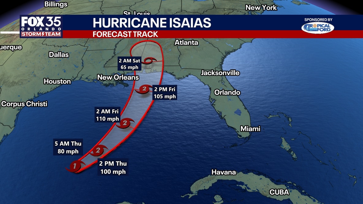 Isaias becomes first hurricane of 2026 Atlantic season