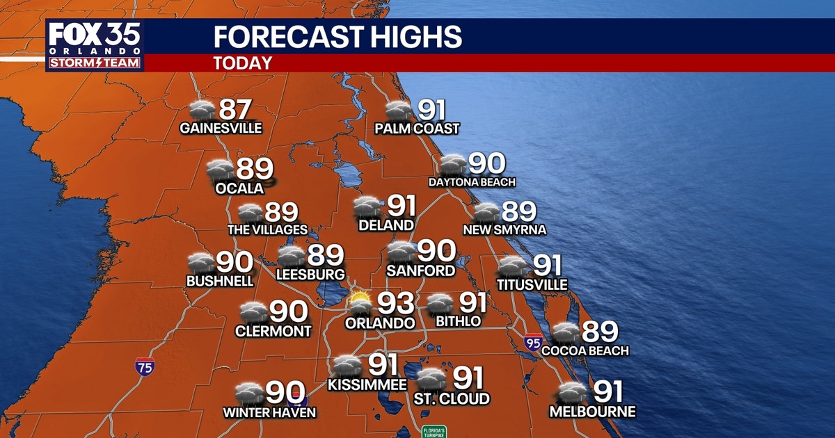 Orlando weather: Hurricane Isaias’ moisture brings more rain, drier air follows