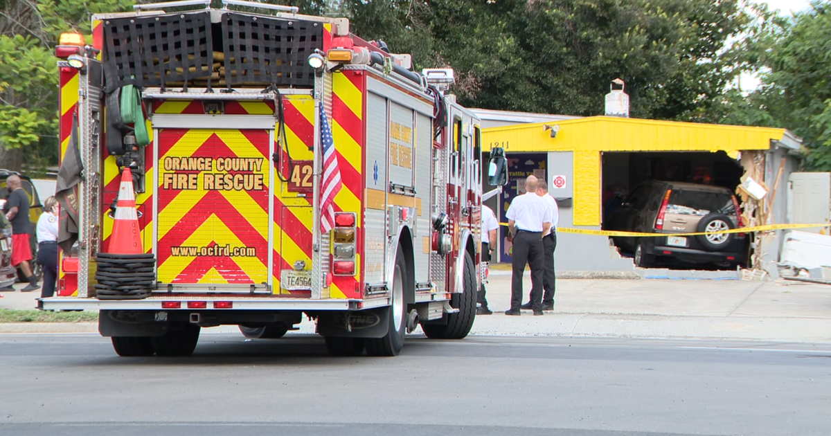 Officials: 5 hurt, including 3 kids, after SUV crashes into childcare facility in Orange County
