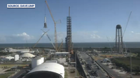 Blue Origin rebuilds tower at Cape Canaveral Space Force Base 5 months after New Glenn explosion, CEO says