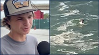 ‘Happy to be alive’: Florida teen survives ocean plunge after Sebastian Inlet pier grate collapses