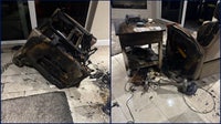 Photos: Lithium-ion battery catches fire, burns chair in Florida condo, officials say