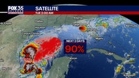 Potential growing for Invest 92L to become tropical depression in Gulf
