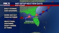 Orlando weather: Rain forecast, timeline, rainfall totals