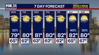 Orlando weather: Cool, breezy conditions wrap up the weekend