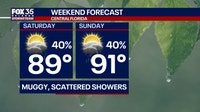 Orlando weather: Scattered storms this weekend, widespread rain next week