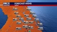 Orlando weather: Rain chances fade as humidity drops