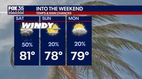 Orlando weather: Gusty winds, some rain in Central Florida this weekend