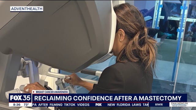 New robotic nipple-saving technology offers hope for breast cancer survivors in Florida