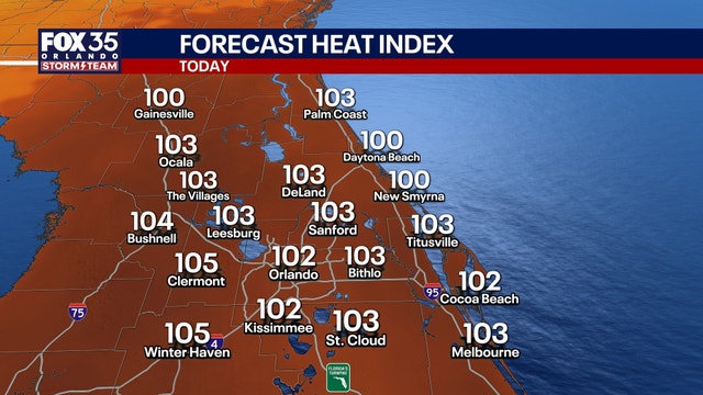 Orlando weather: Storm chances rise, heavy rain ahead this week