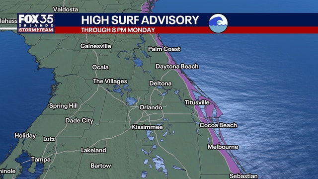 Orlando weather: Windy weekend brings rough surf, coastal flooding concerns